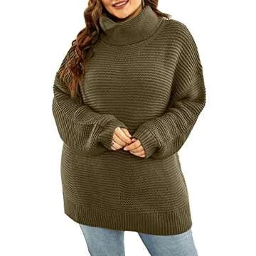 Stylish BLENCOT Women's Turtleneck Sweater for Winter