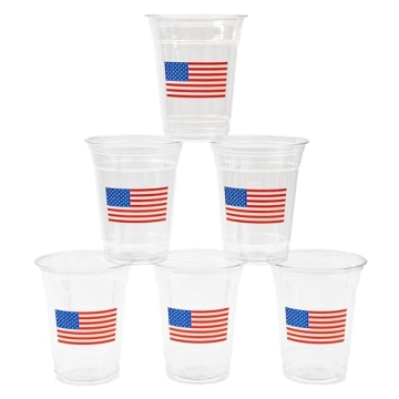 Celebrate with AimFun Patriotic Plastic Cups for Parties