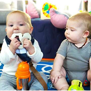 Thinkbaby Thinkster of Ultra Polished Stainless Steel, Blue