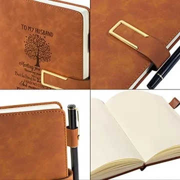 Custom Leather Journal Gift for Men - Personalize!