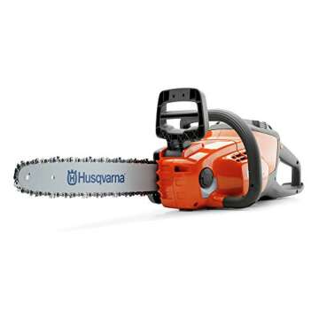 Husqvarna 120i Cordless Electric Chainsaws, Orange/Gray