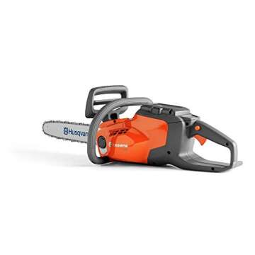 Husqvarna 120i Cordless Electric Chainsaws, Orange/Gray