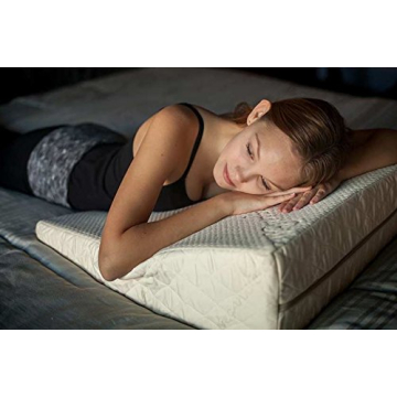 Churchill & Smith Organic Latex Wedge Pillow for Better Sleep