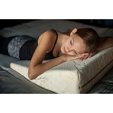 Churchill & Smith Organic Latex Wedge Pillow for Better Sleep