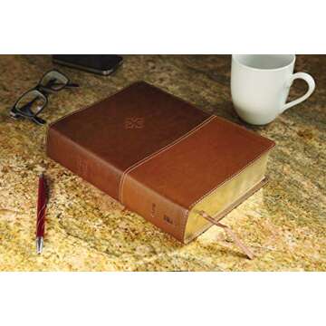 The Amplified Study Bible, Leathersoft, Brown [Large Print] - Explore Deeper Faith