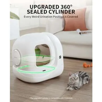 PETKIT PuraMax 2 Self Cleaning Cat Litter Box, Upgraded Seal Performance Automatic Cat Litter Box fo...