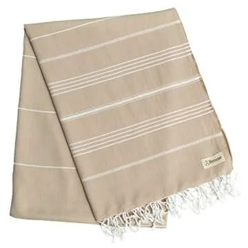 Bersuse Anatolia XL Beach Blanket 100% Cotton Quick-Dry