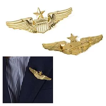 Tigerdoe Stewardess Hat Costume Set for Adults and Teens