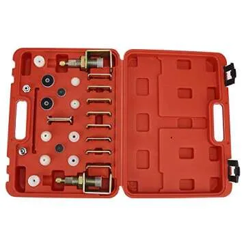 YUANJS Auto Repair Tool,26Pcs/Set Air Conditioning Leak Detector Automotive A/C Detection Tester Tools