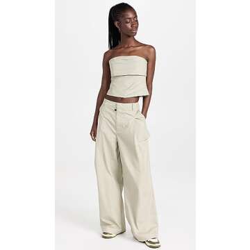 Lioness Smokeshow Pants Women’s Wide Leg Sage Green