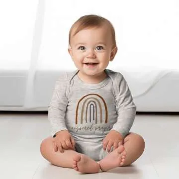 GLIGLITTR Newborn Baby Bodysuit - Perfect for Announcements