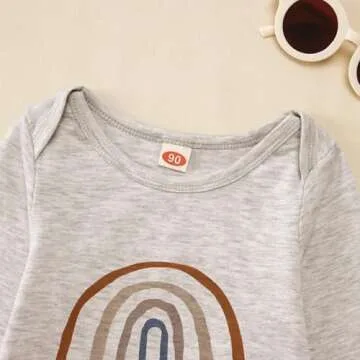 GLIGLITTR Newborn Baby Bodysuit - Perfect for Announcements