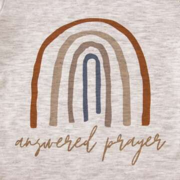 GLIGLITTR Newborn Baby Bodysuit - Perfect for Announcements