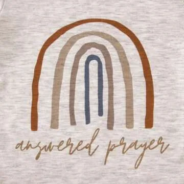 GLIGLITTR Newborn Baby Bodysuit - Perfect for Announcements