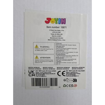 JOYIN 5 Ft Giant Halloween Spider Props for Scary Decor