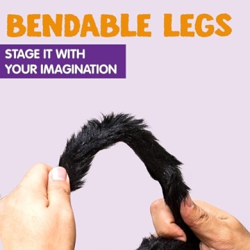 JOYIN 5 Ft Giant Halloween Spider Props for Scary Decor