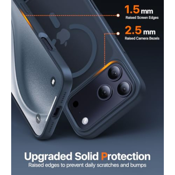 KCQNine iPhone 17 Pro Case with MagSafe and Drop Protection