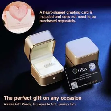 Elegant 1.0 Carat Moissanite Earrings for Women