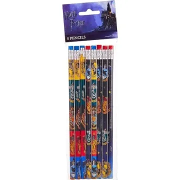 Magical Harry Potter Design Pencils - 8 Unique Pieces