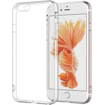 Shamo's Soft TPU Clear Case for iPhone 6 Plus and iPhone 6s Plus - Crystal Clear Protection with Slim Design