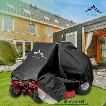 Heavy Duty Zero-Turn Mower Cover - Himal Outdoors 600D