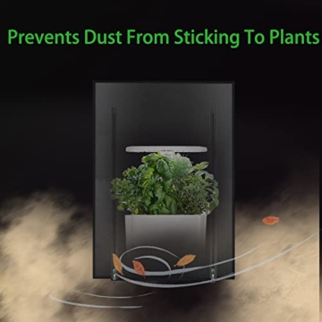 Wishrun Grow Tent for Aerogarden Hydroponics Reflective Mylar