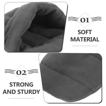 Cozy POPETPOP Pet Cave Bed for Small Pets