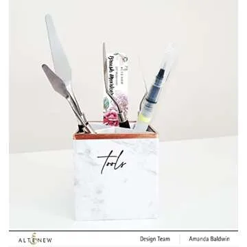 Altenew DIY Watercolor Brush Marker, Refillable Watercolor Brush Pen, Flexible Tip for Coloring, Calligraphy, Watercolor Painting, Drawing