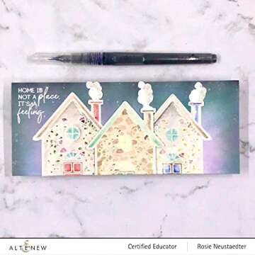 Altenew DIY Watercolor Brush Marker, Refillable Watercolor Brush Pen, Flexible Tip for Coloring, Calligraphy, Watercolor Painting, Drawing