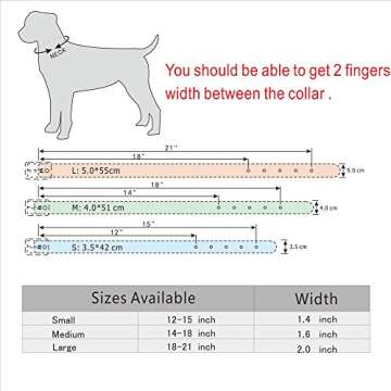 Didog Rhinestone Dog Collar - Made of Soft Velvet Colored Material - Suit for Girl or Female Medium Large Dog Breeds