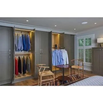 Rev-A-Shelf 26"-35" Pull Down Adjustable Side Mounted Closet Rod for Kitchen/Bathroom Cabinets with Telescoping Handle & Hardware, Chrome, CPDR-2635