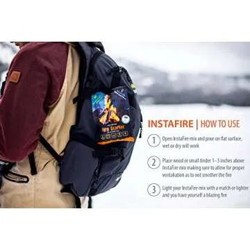 Eco-Friendly InstaFire Granulated Fire Starter for All Conditions