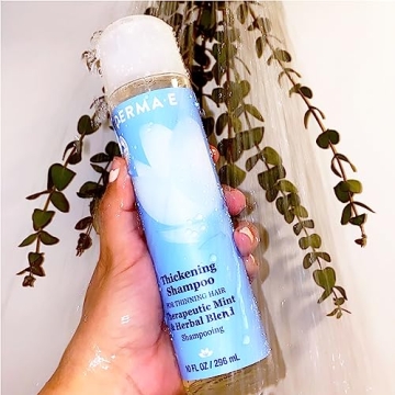 Derma E Thickening Shampoo for Natural Hair Growth & Volume