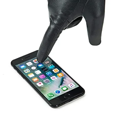 REDESS Women's Winter Leather Gloves Warm Touchscreen
