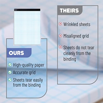 Mr. Pen Graph Paper Pad - 4x4 Design for Creatives