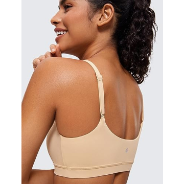 CRZ YOGA Womens Adjustable Butterluxe Sports Bra