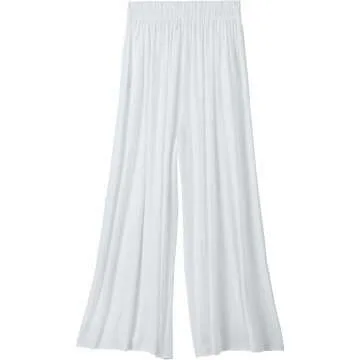 Stylish Organic Pima Wide Leg Pants for Comfort