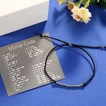 Morse Code Bracelets for Women - Perfect Gifts