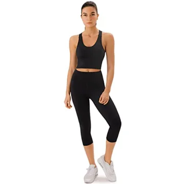 Stylish JOYSPELS Cross Back Sports Bra for Active Women
