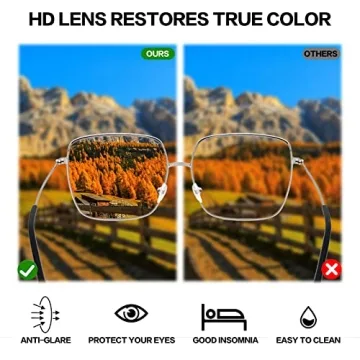 Oversized Silver Square Reading Glasses - Stylish & Functional