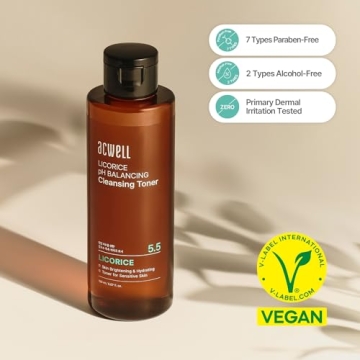 Hydrating ACWELL Licorice pH Balancing Toner - For All Skin Types