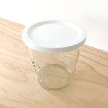Weck Jar Keep Fresh Plastic Lids for Safe Storage