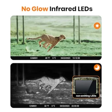 Dargahou Trail Camera 4K 48MP with Night Vision and Waterproof