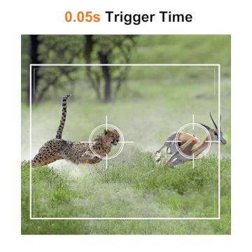 Dargahou Trail Camera 4K 48MP with Night Vision and Waterproof