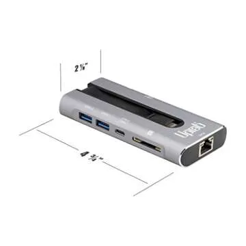 UPTab USB C 3.2 10Gbps 4K 60Hz HDR Hub for MacBook Pro