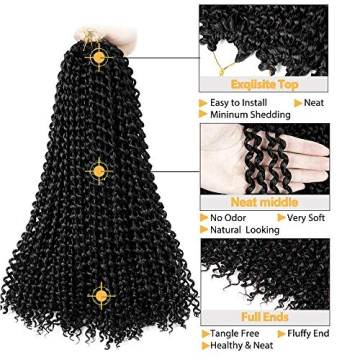 Passion Twist Crochet Hair for Stylish Braids and Twists