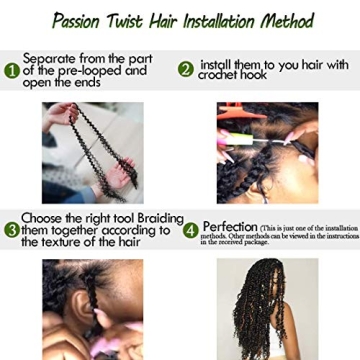 Passion Twist Crochet Hair for Stylish Braids and Twists