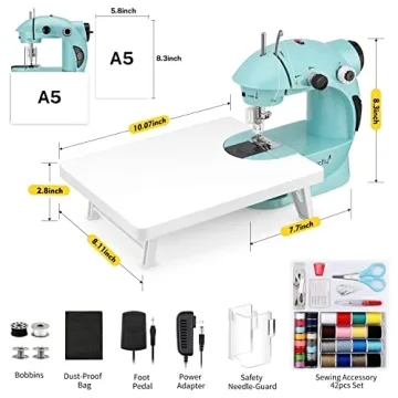 Compact Magicfly Mini Sewing Machine for Beginners