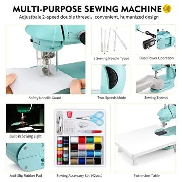 Compact Magicfly Mini Sewing Machine for Beginners