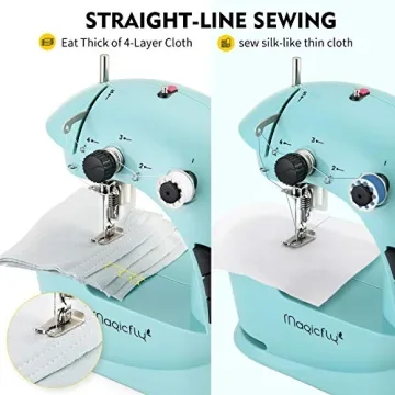 Compact Magicfly Mini Sewing Machine for Beginners